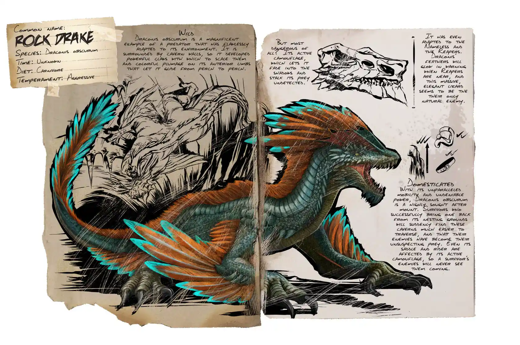 Rock Drake ARK Survival Evolved Wiki*